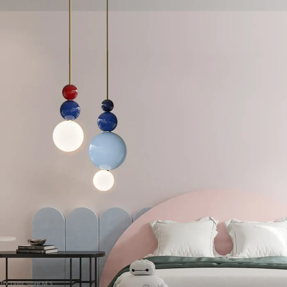 Suspension minimaliste sculpturale, trois modèles au choix