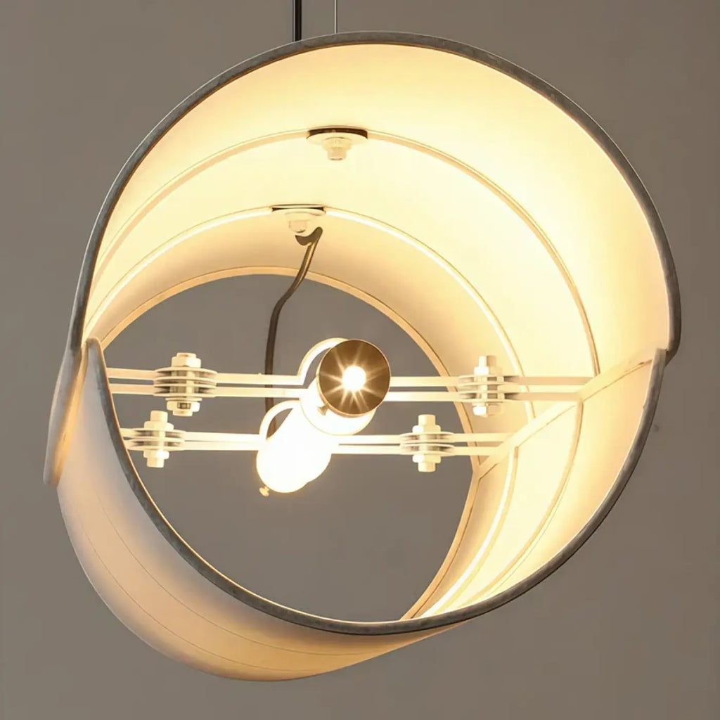Suspension moderne en tissu, style épuré, tailles S, M et L