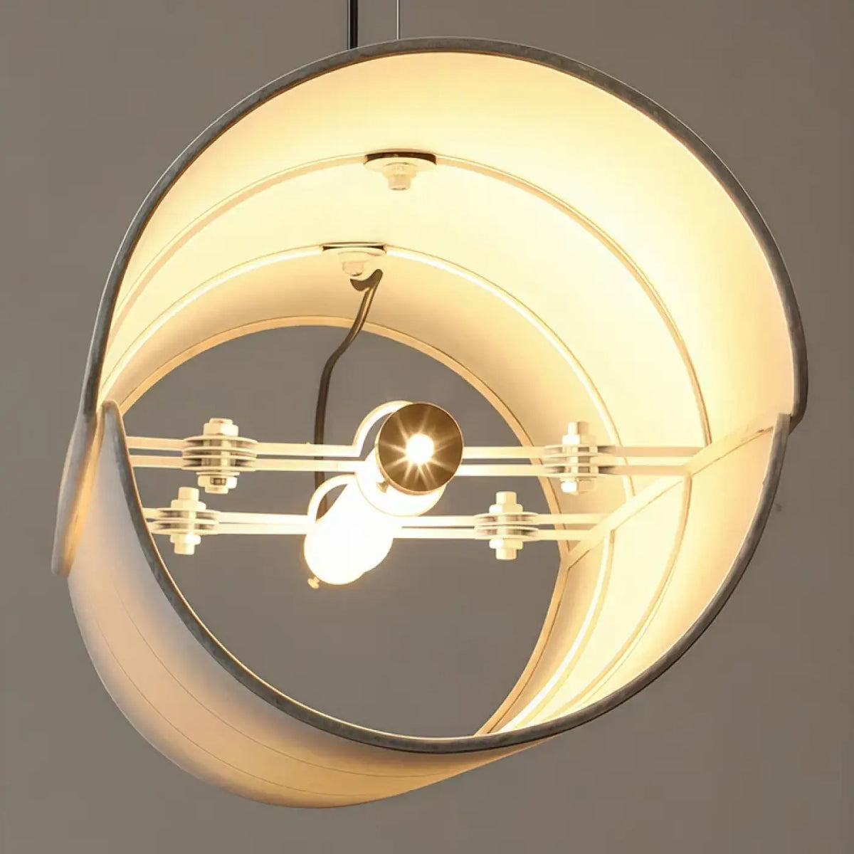 Suspension moderne en tissu, style épuré, tailles S, M et L