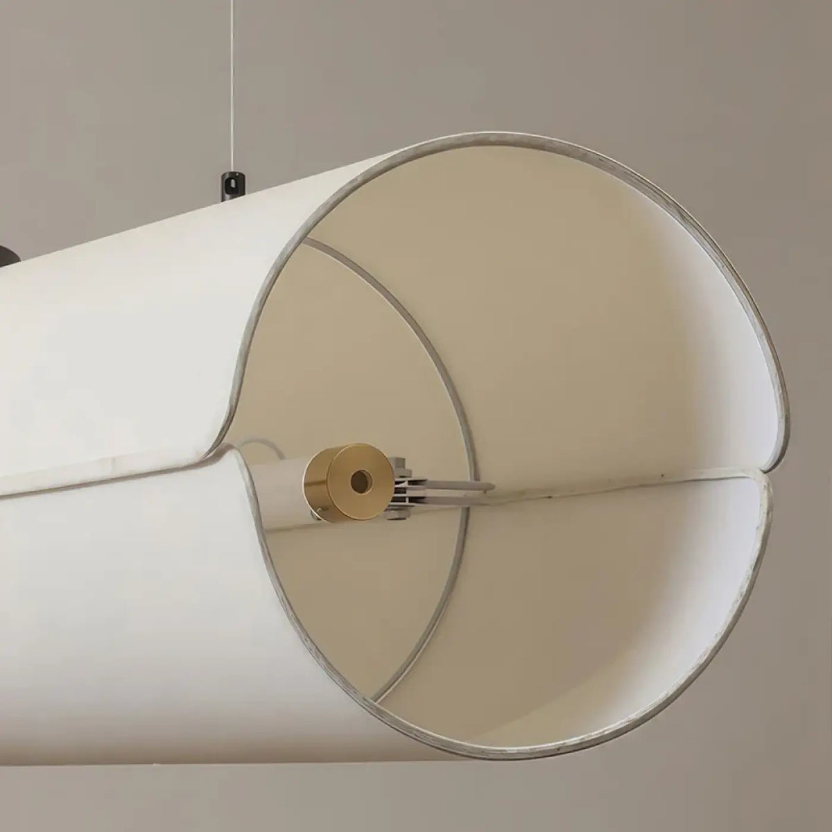 Suspension moderne en tissu, style épuré, tailles S, M et L