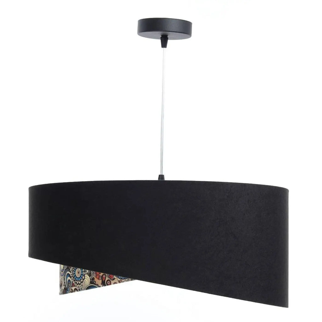 Suspension en velours multicolore, tailles S et M