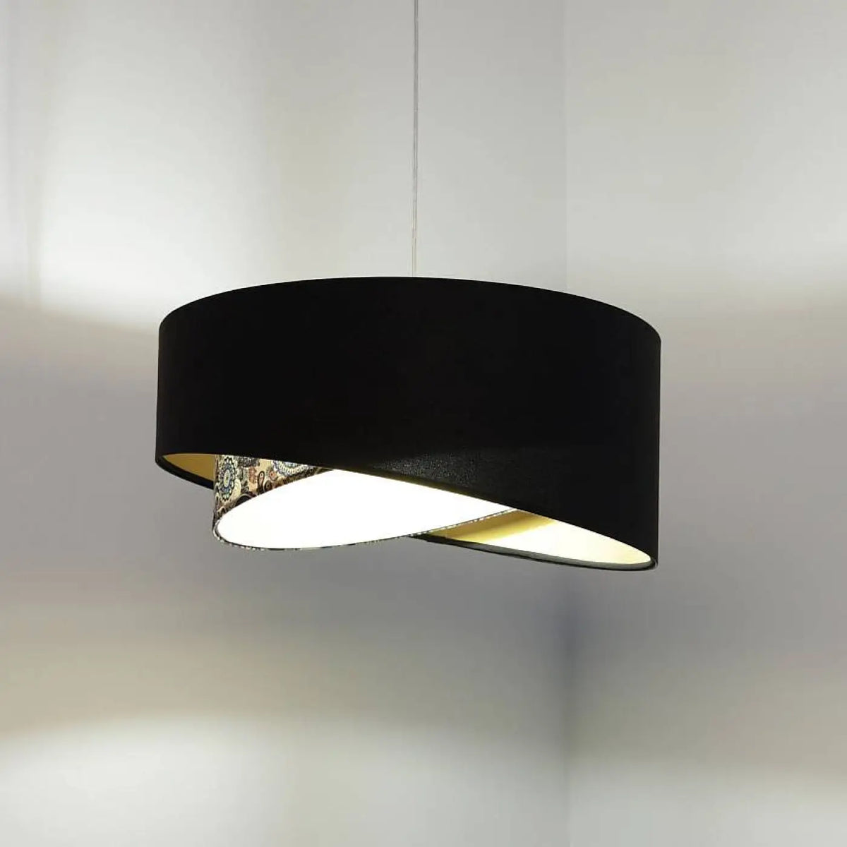 Suspension en velours multicolore, tailles S et M