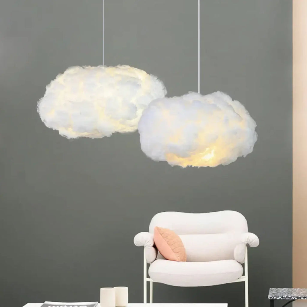 Suspension nuage en coton, tailles S, M et L