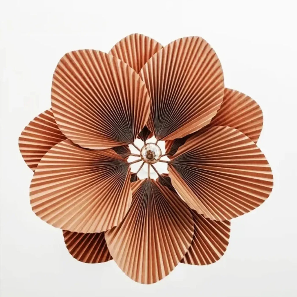 Suspension en papier marron au style bohème, trois tailles