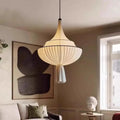Suspension lanterne plissée, tailles S ou M