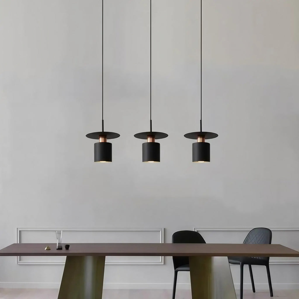 Suspension raffinée noire ou blanche, tailles S, M ou L, noir
