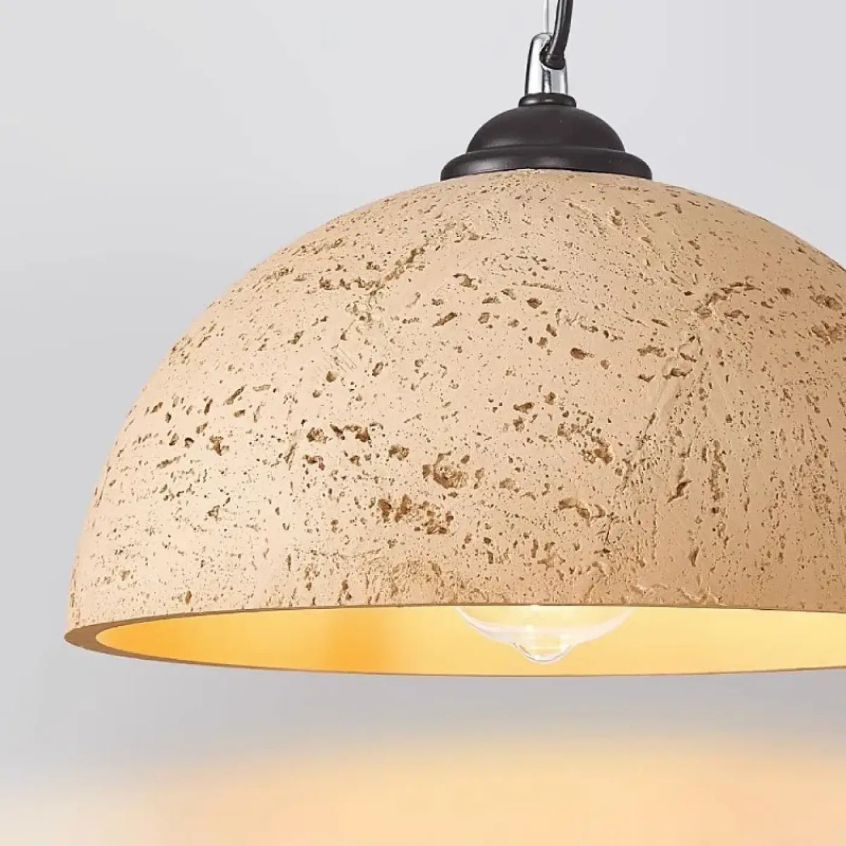 Suspension en résine au design contemporain, quatre coloris