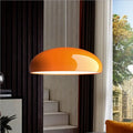 Suspension rétro épurée pour cuisine, trois coloris, deux tailles, orange