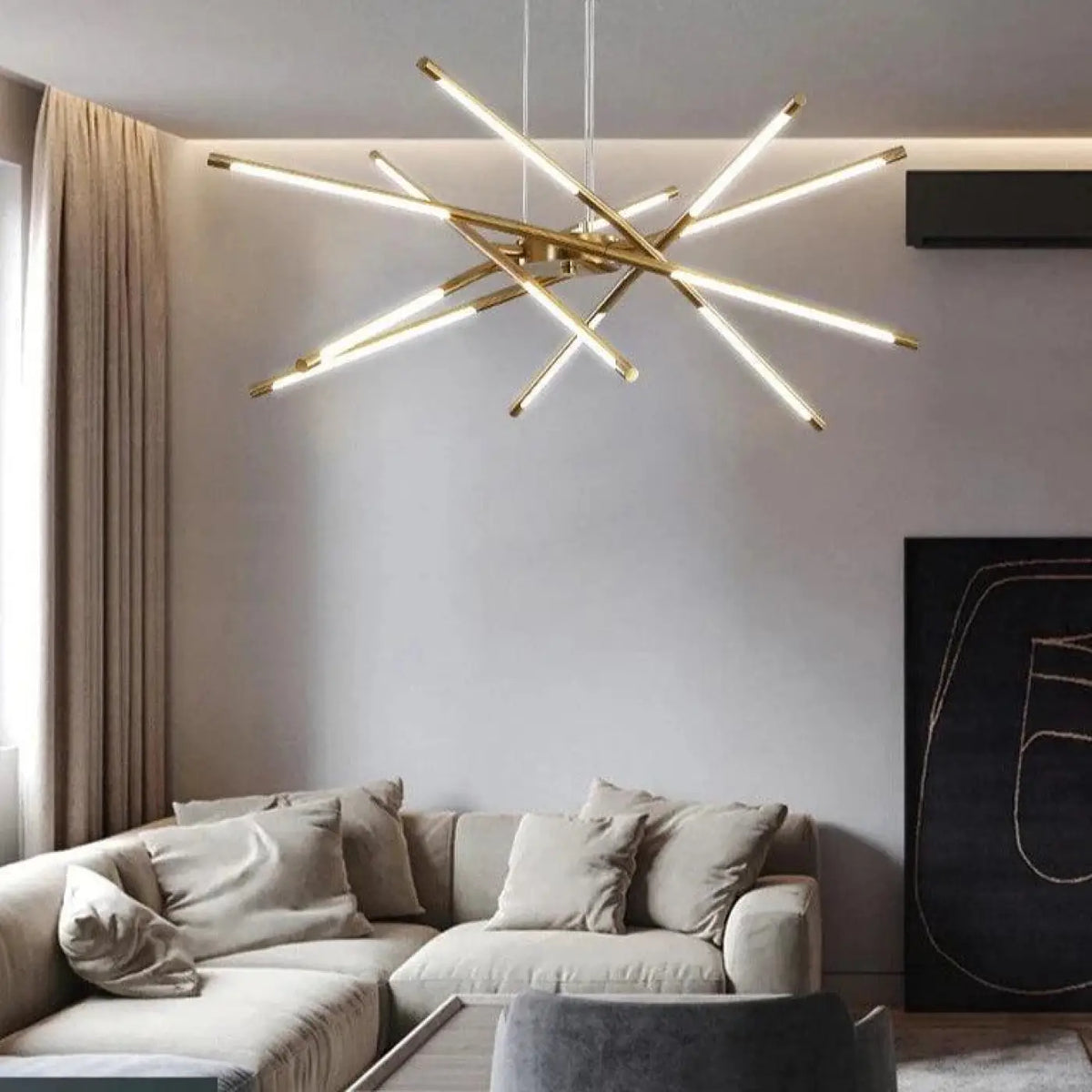 Suspension design pour salon, quatre tailles S, M, L, XL