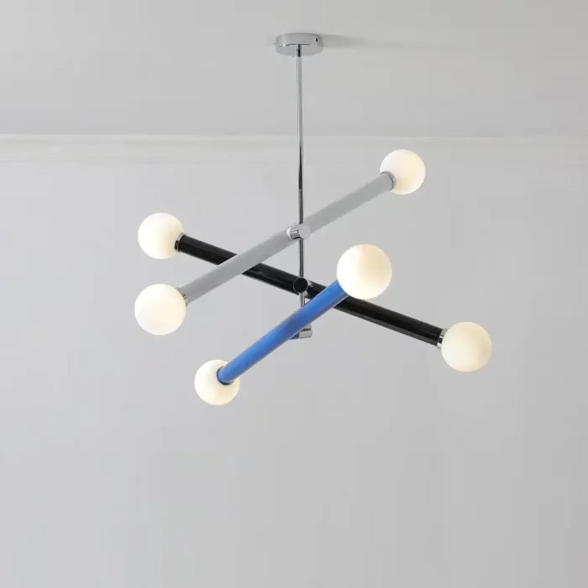Lustre design à plusieurs bras, lumière diffuse, deux modèles