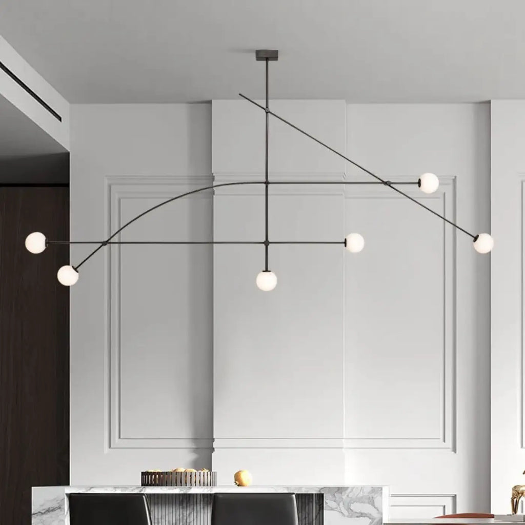 Suspension moderne ornementée, tailles S ou M