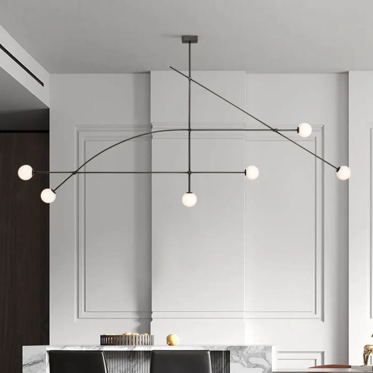 Suspension moderne ornementée, tailles S ou M