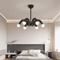 Suspension pop art en forme d'arcs, noir, rose ou beige, noir