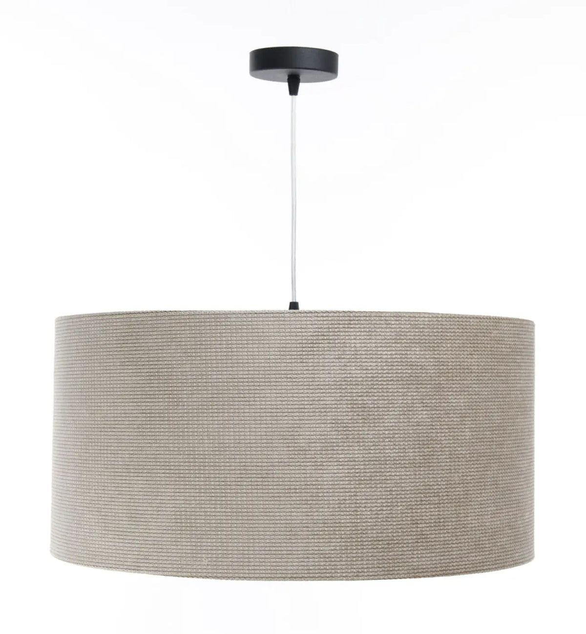 Suspension en tissu beige et doré, moderne, tailles S, M et L