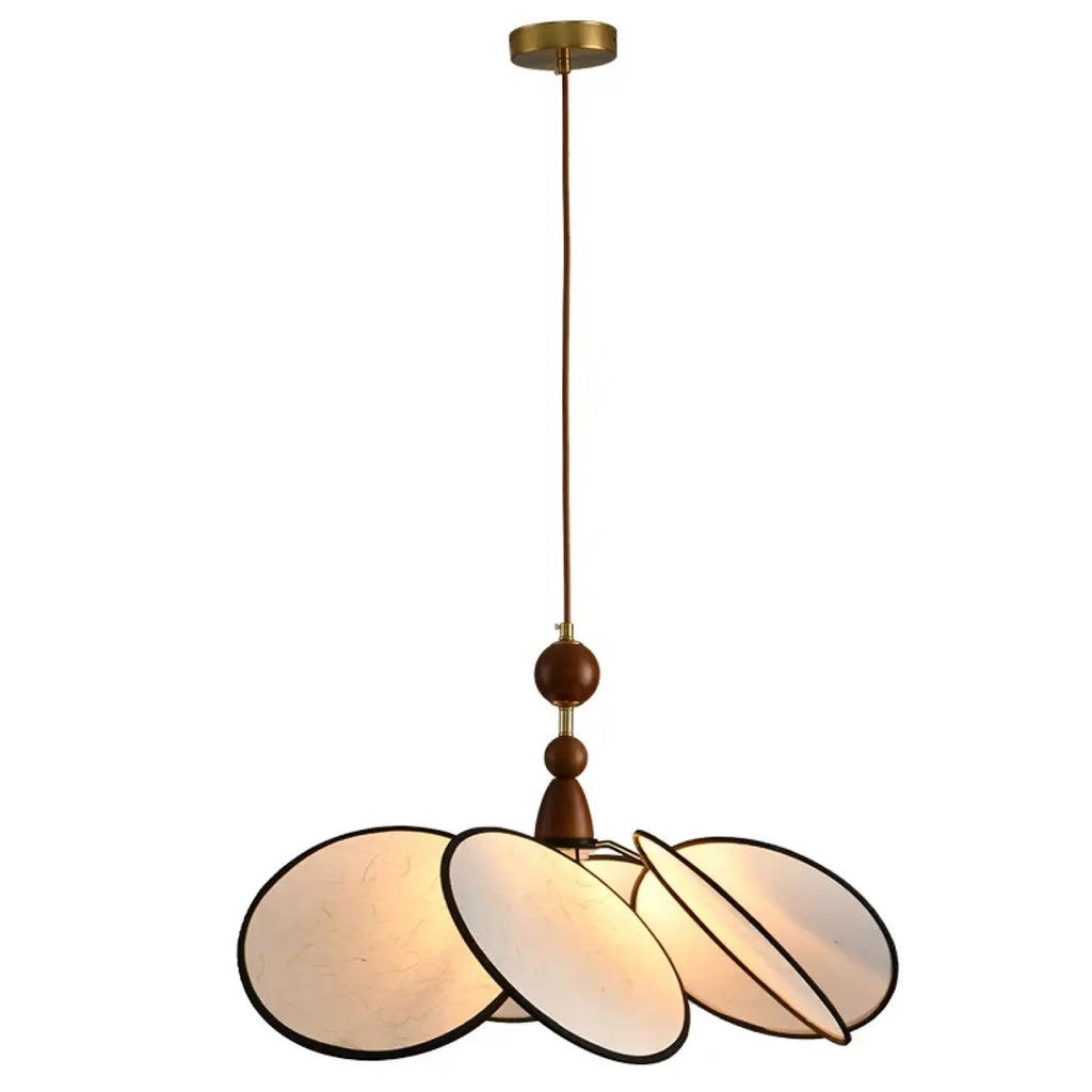 Suspension en tissu style scandinave, trois teintes de lumière