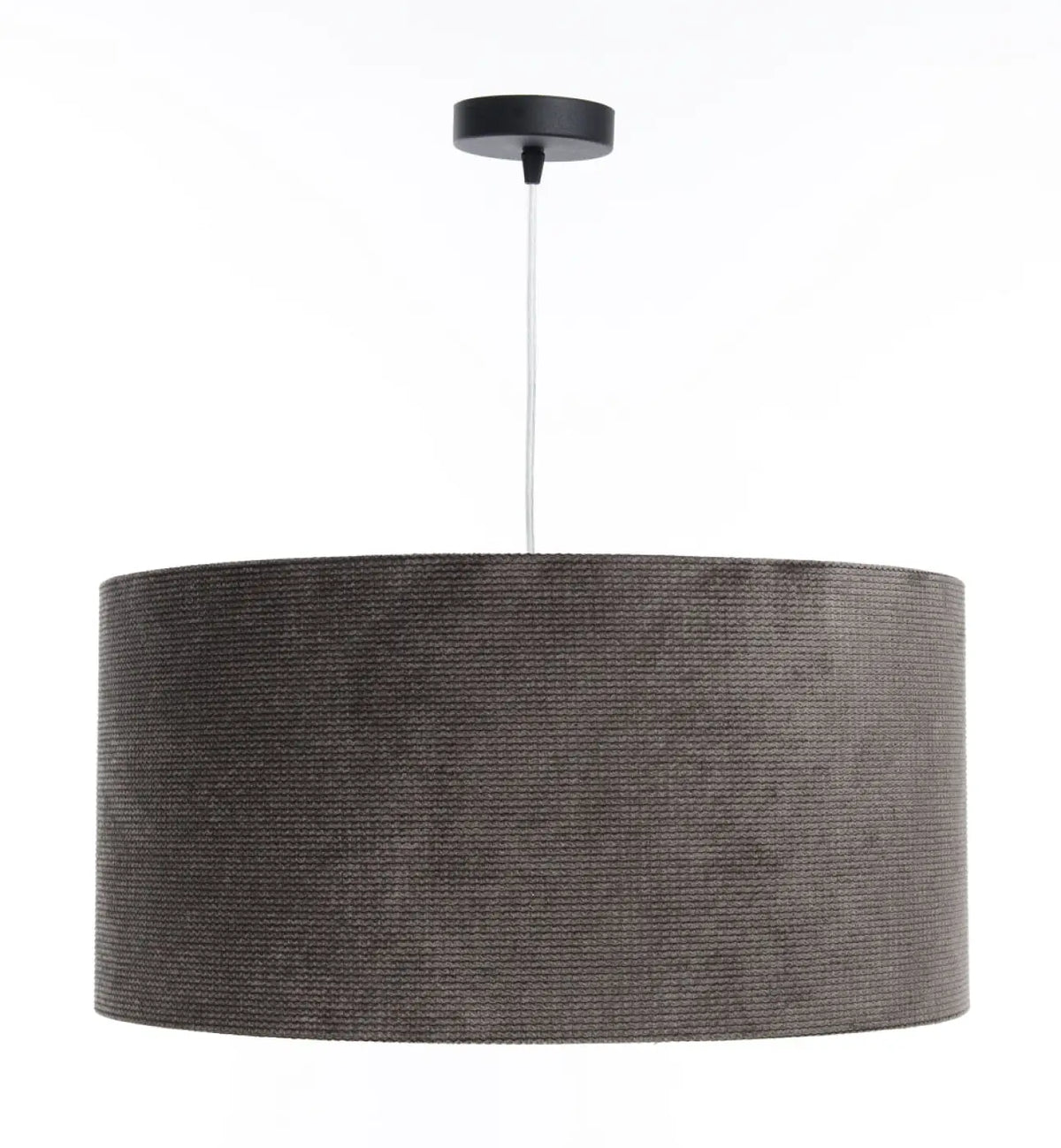 Suspension en tissu gris marron, style moderne, tailles S à L