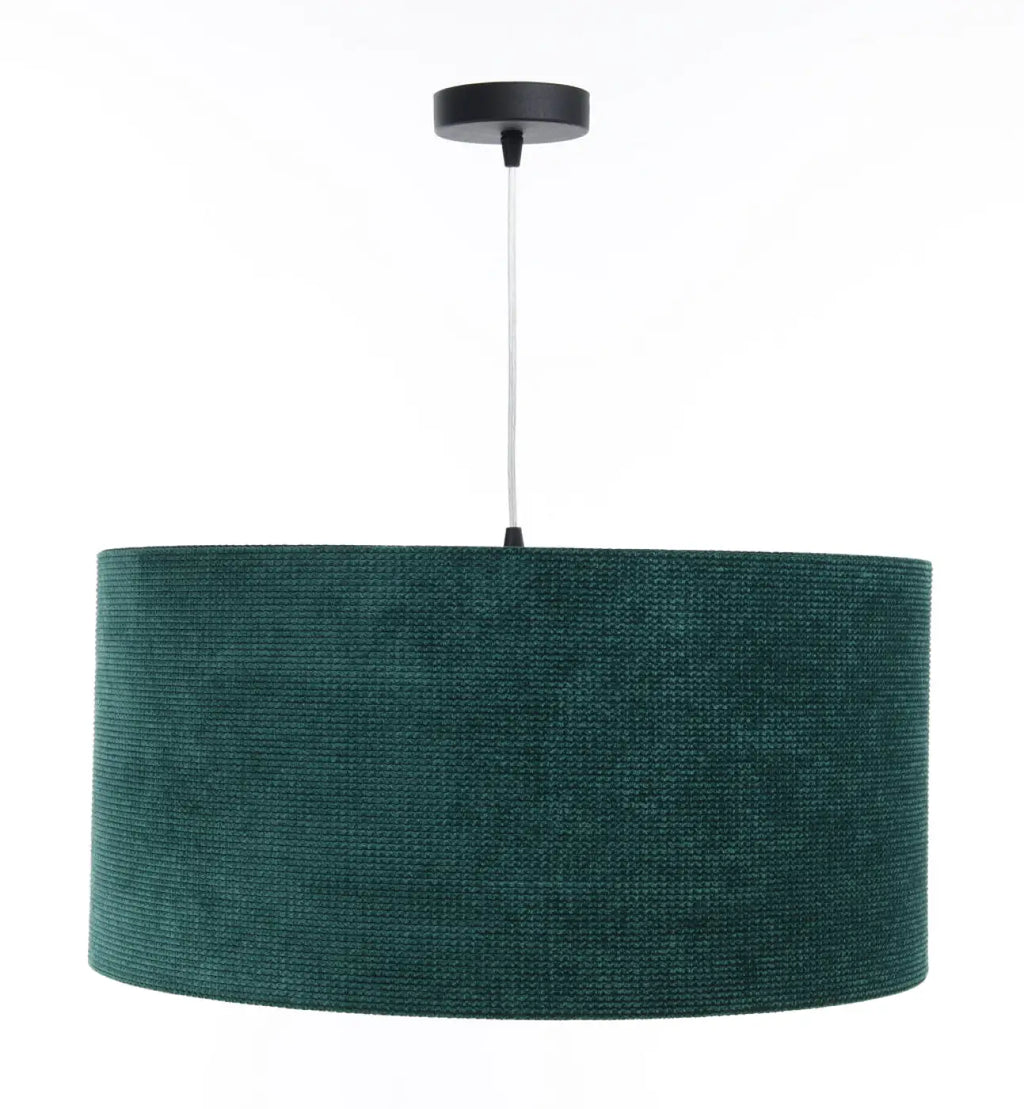 Suspension en tissu vert et doré, moderne, tailles S, M et L