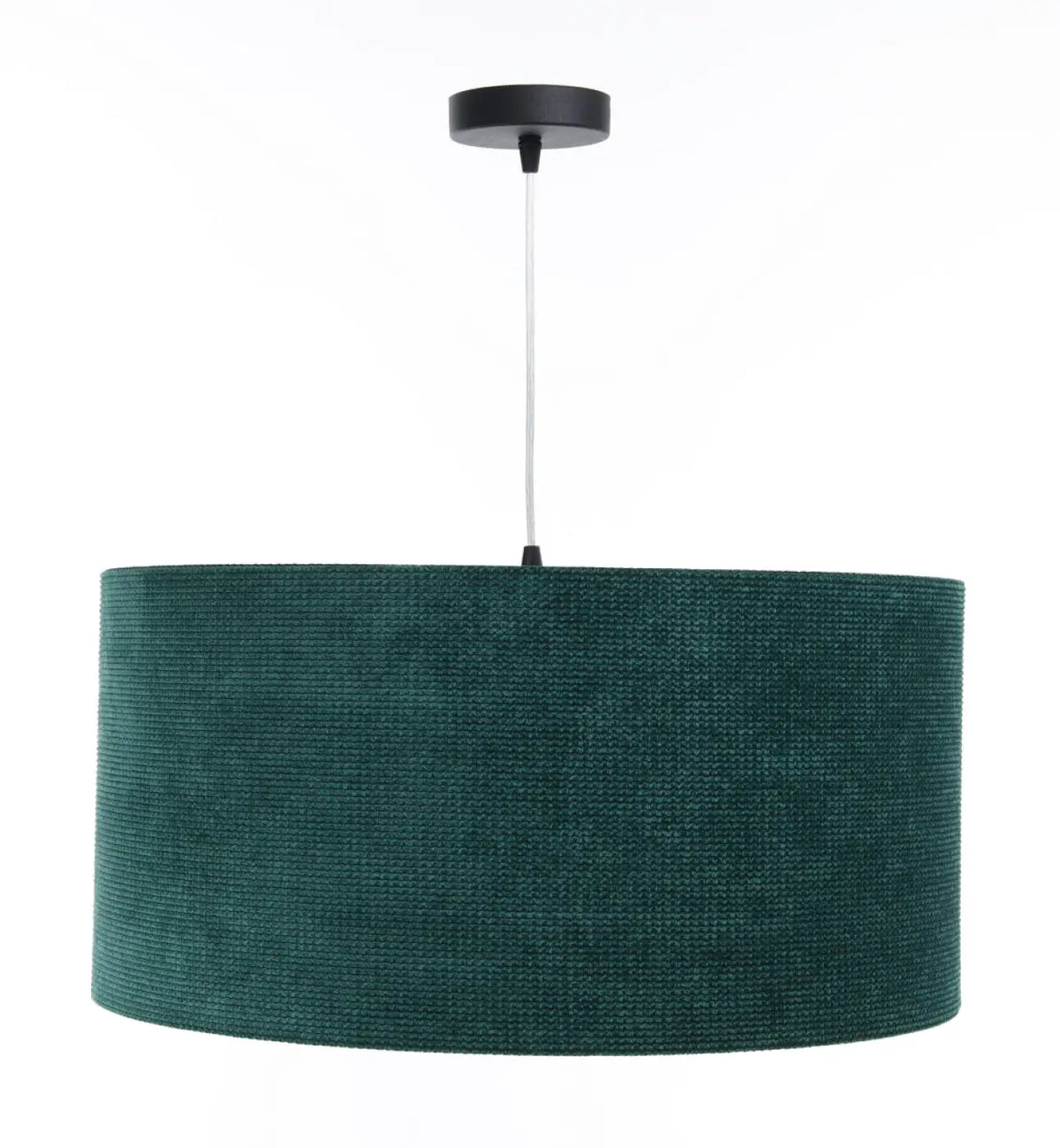 Suspension en tissu vert et doré, moderne, tailles S, M et L