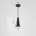 Suspension moderne en verre fumé, quatre modèles au choix