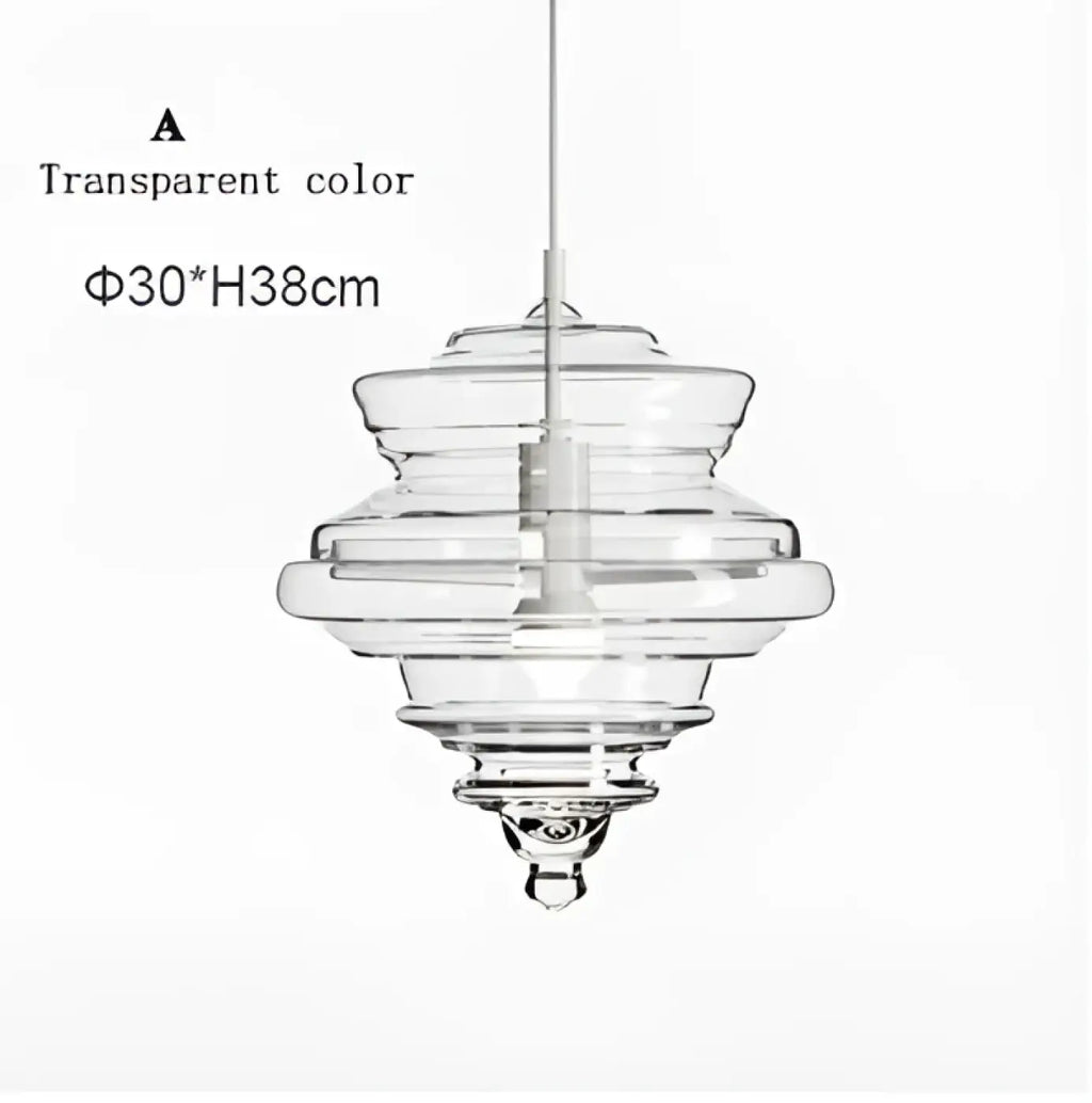 Suspension art déco en verre, trois modèles et trois teintes