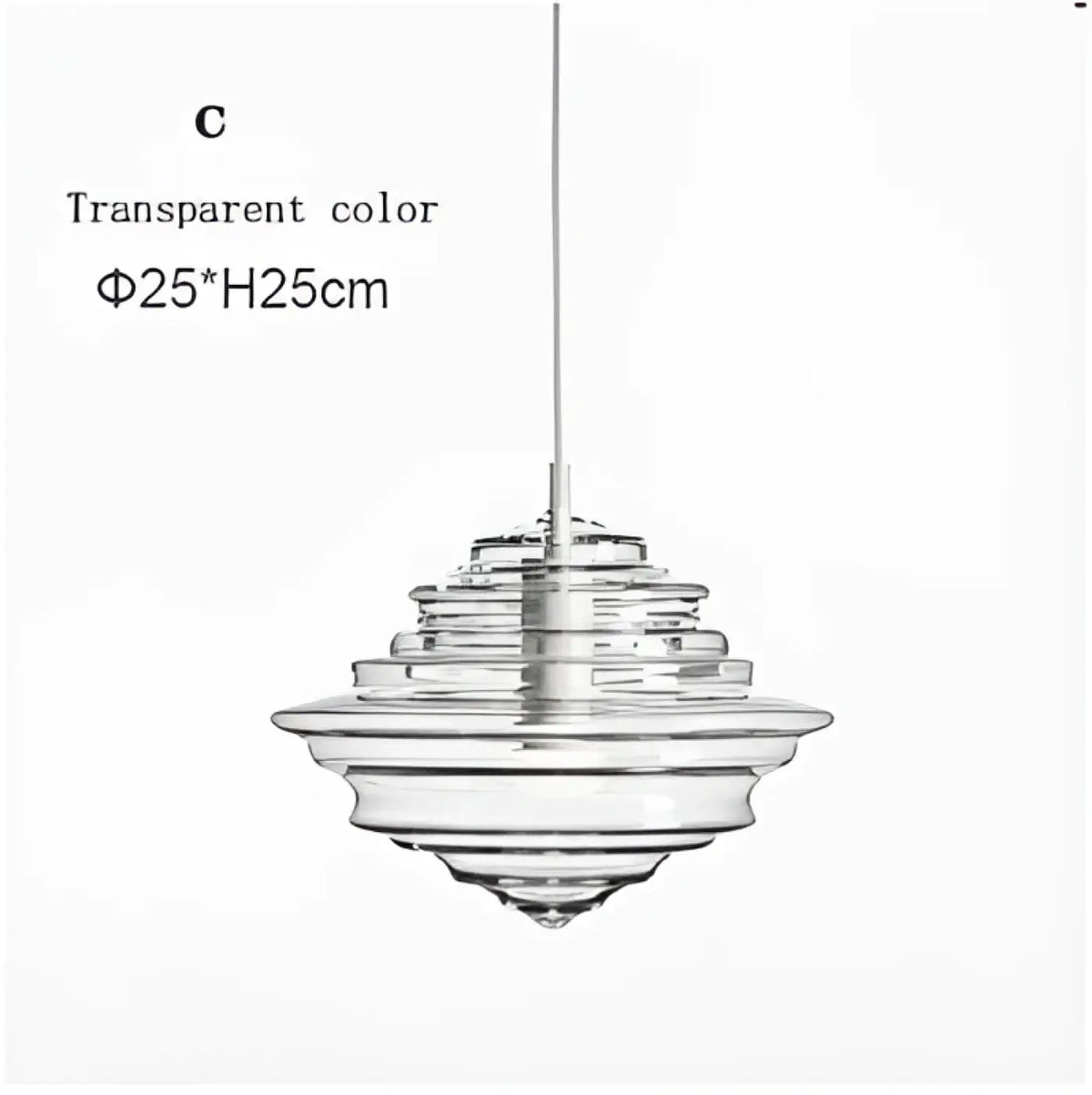 Suspension art déco en verre, trois modèles et trois teintes