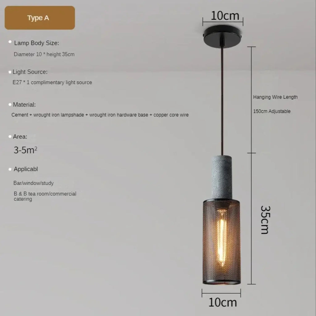 Suspension en verre esprit loft, huit modèles au choix
