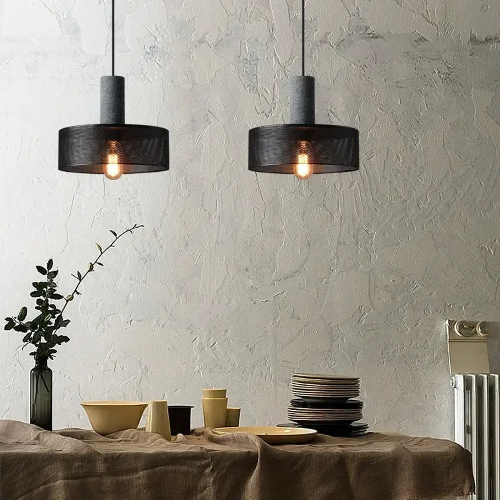Suspension en verre esprit loft, huit modèles au choix