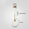 Suspension en verre transparent moderne, quatre modèles au choix