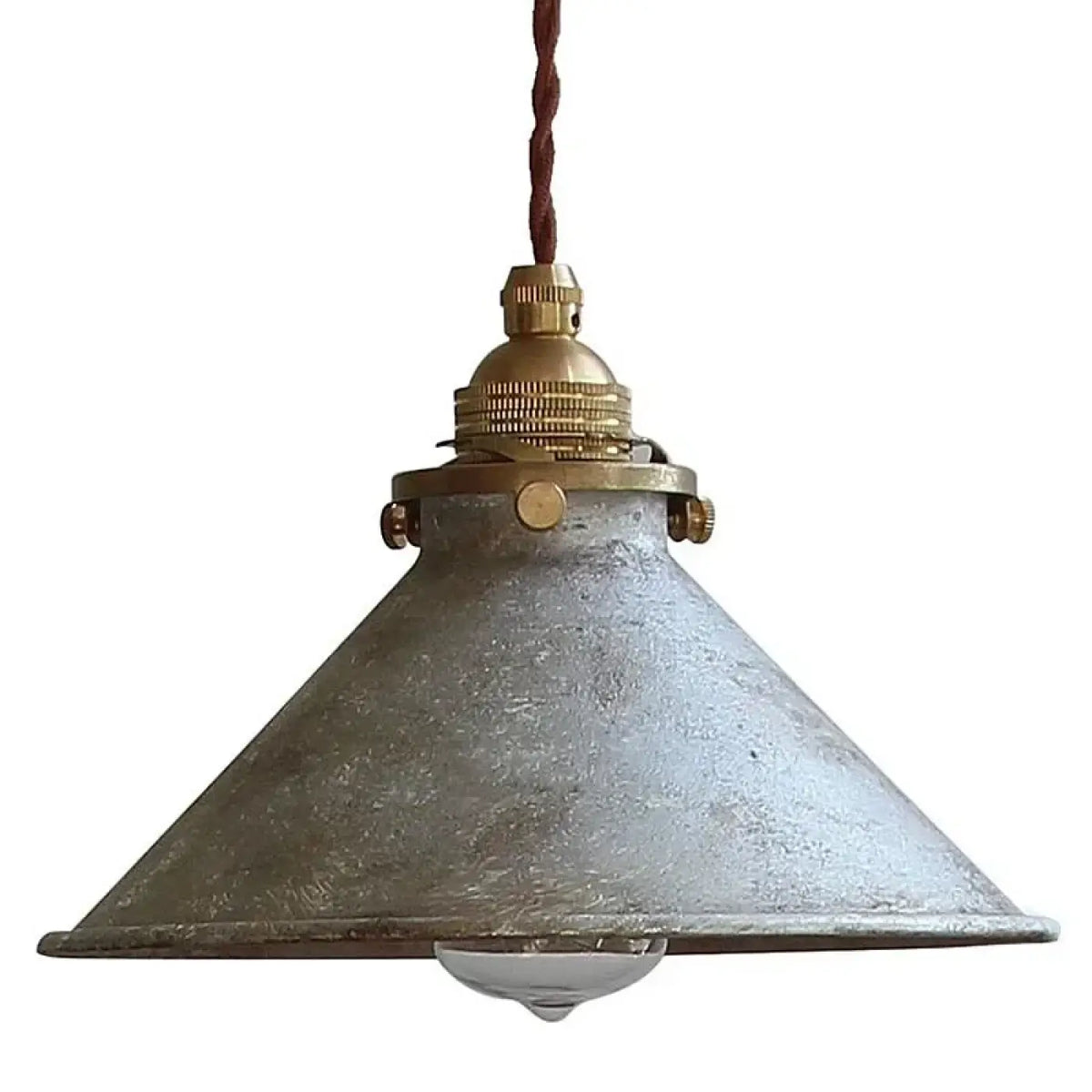 Suspension vintage en métal et cuivre, quatre coloris