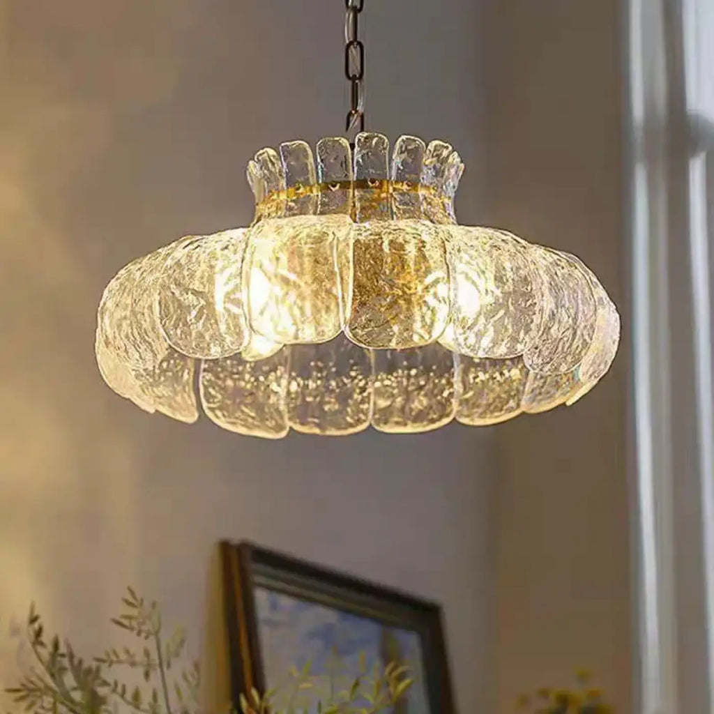 Suspension vintage esprit atelier, deux modèles au choix