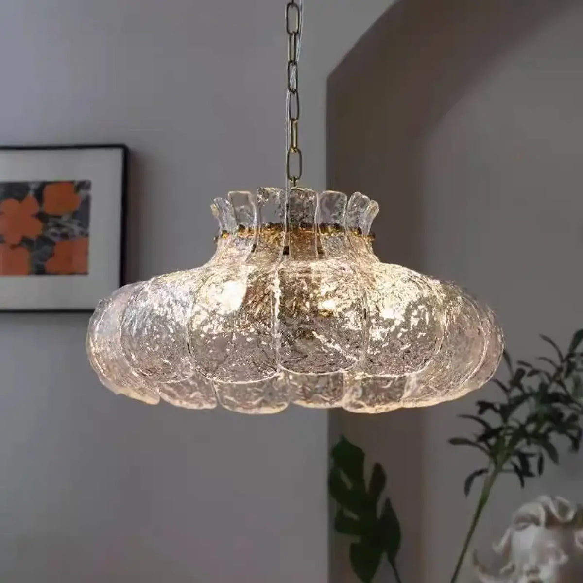 Suspension vintage esprit atelier, deux modèles au choix