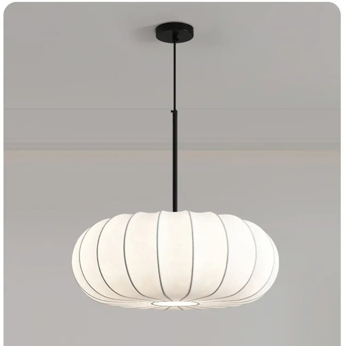 Suspension minimaliste en quatre tailles, blanc chaud ou froid