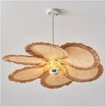 Suspension feuilles en rotin, style bohème chic, trois tailles
