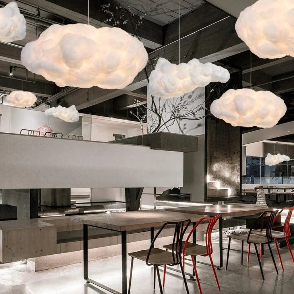 Suspension nuage pour chambre, sept tailles au choix