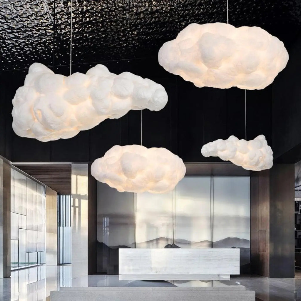Suspension nuage pour chambre, sept tailles au choix