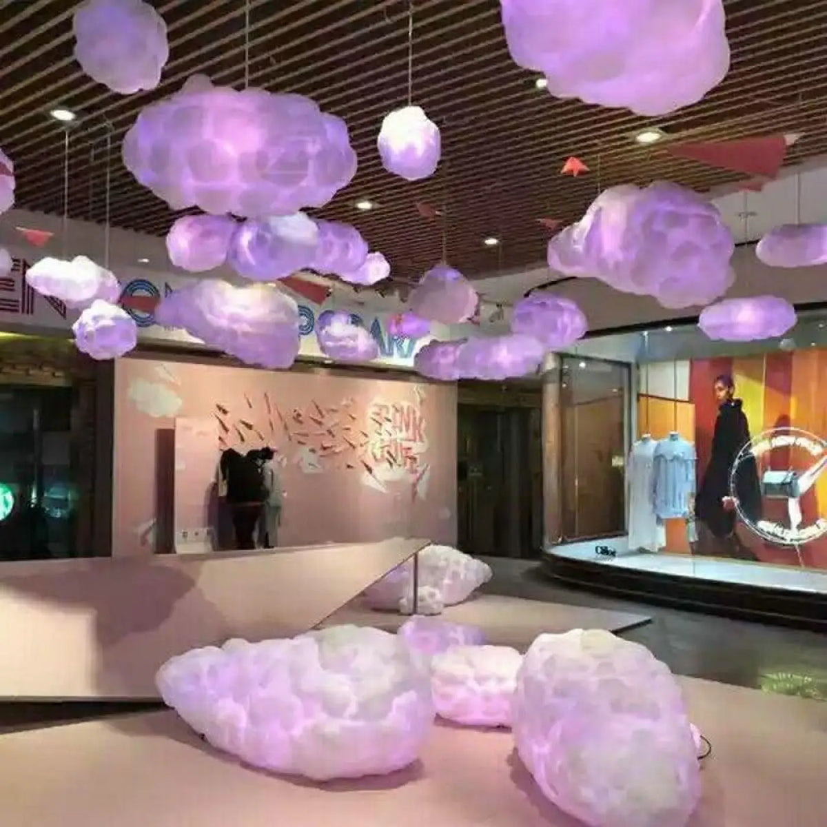 Suspension nuage pour chambre, sept tailles au choix