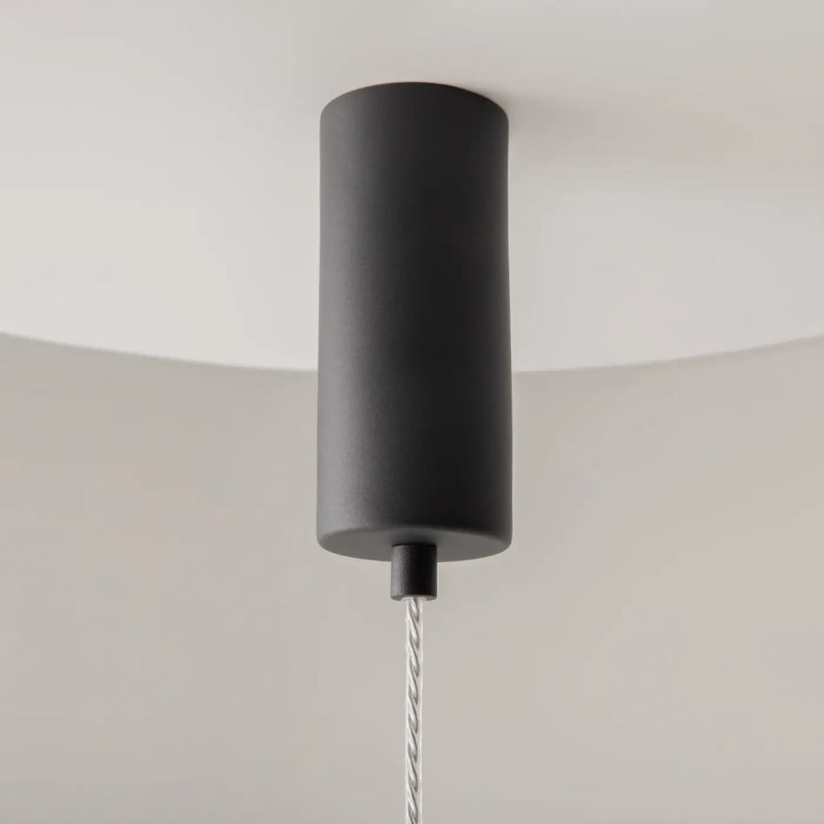 Suspension LED tube de verre teinté, fumé, doré ou argenté