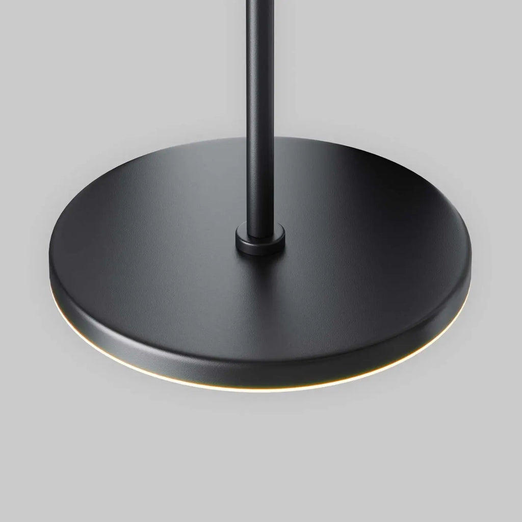 Suspension LED disque vertical en acier, trois coloris