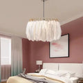 Suspension en plumes blanches au style bohème, tailles S et M