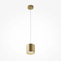 Petite suspension disque en acier, doré, noir ou blanc, doré