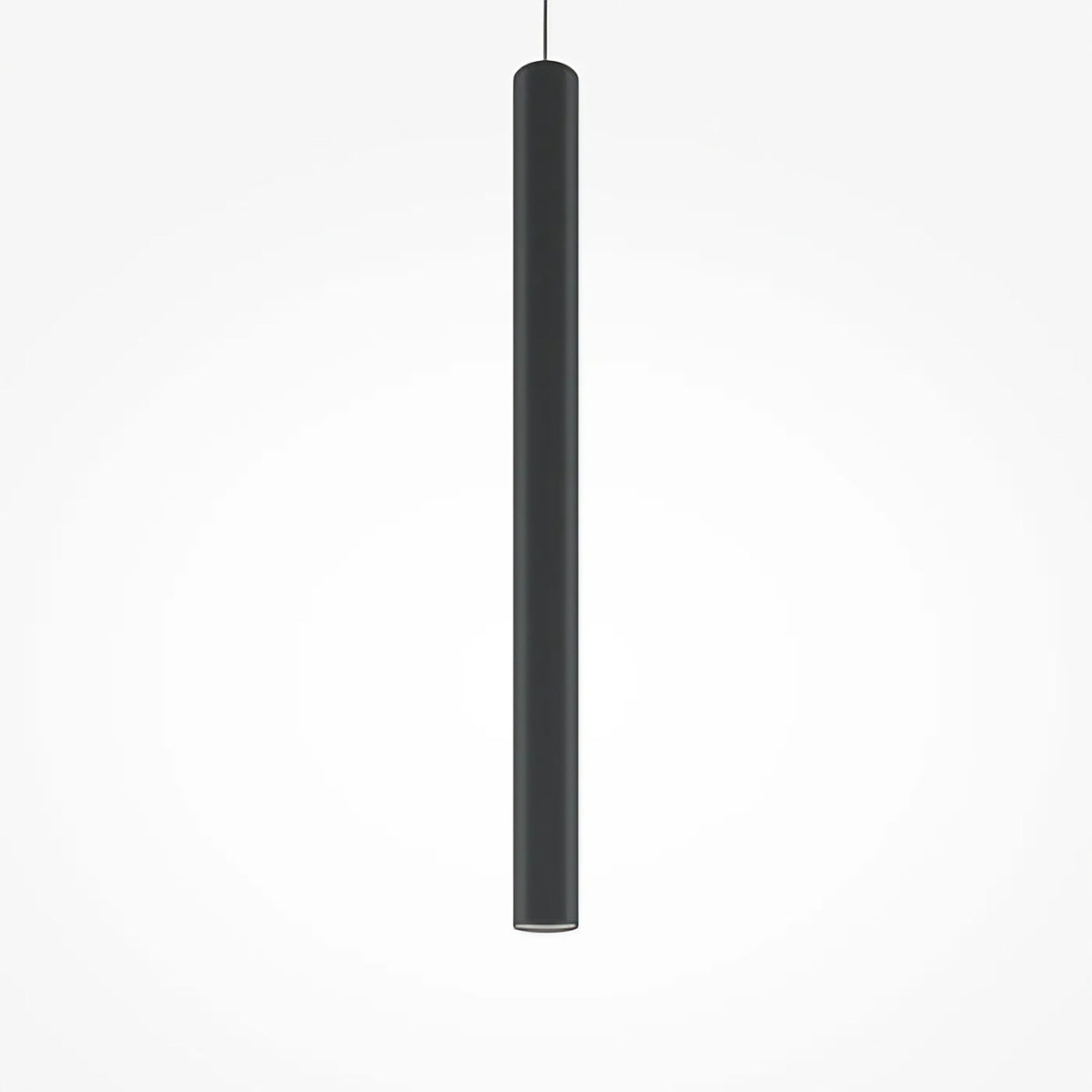 Suspension LED tube en aluminium de 3 cm, 40 ou 80 cm