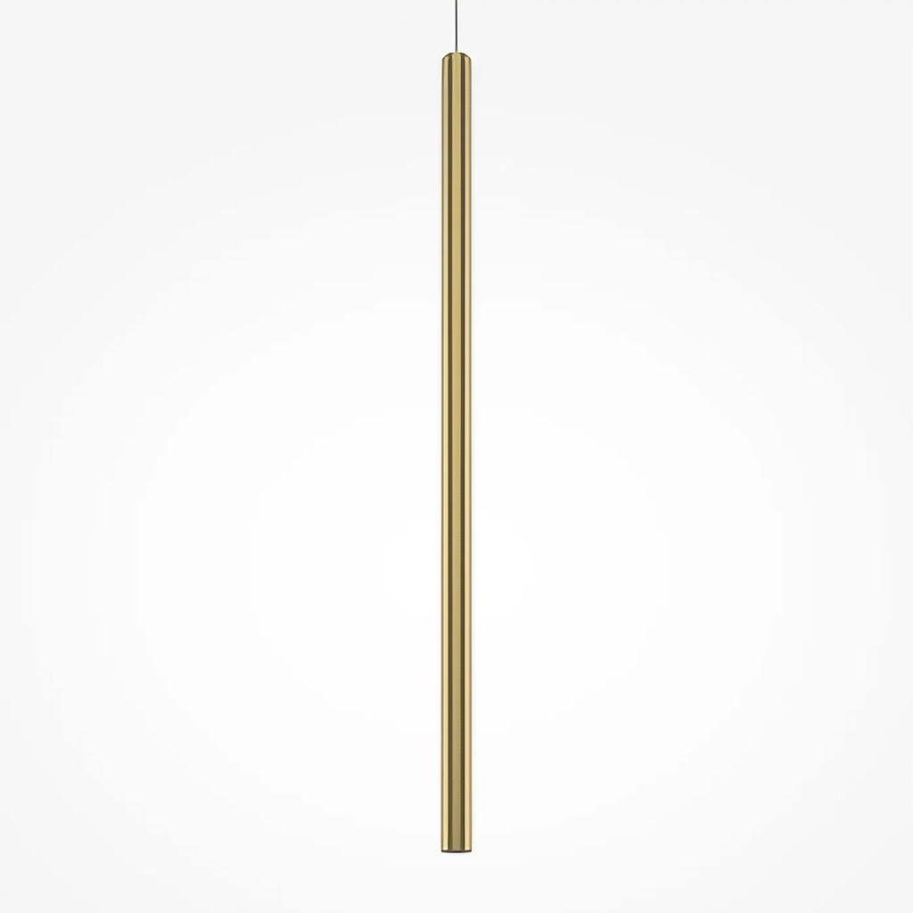 Suspension LED tube en aluminium de 3 cm, 40 ou 80 cm