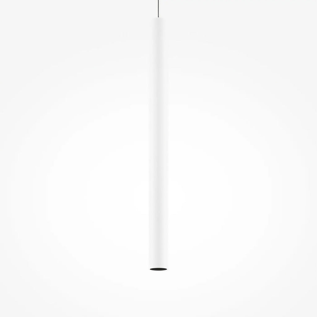 Suspension LED tube en aluminium de 3 cm, 40 ou 80 cm