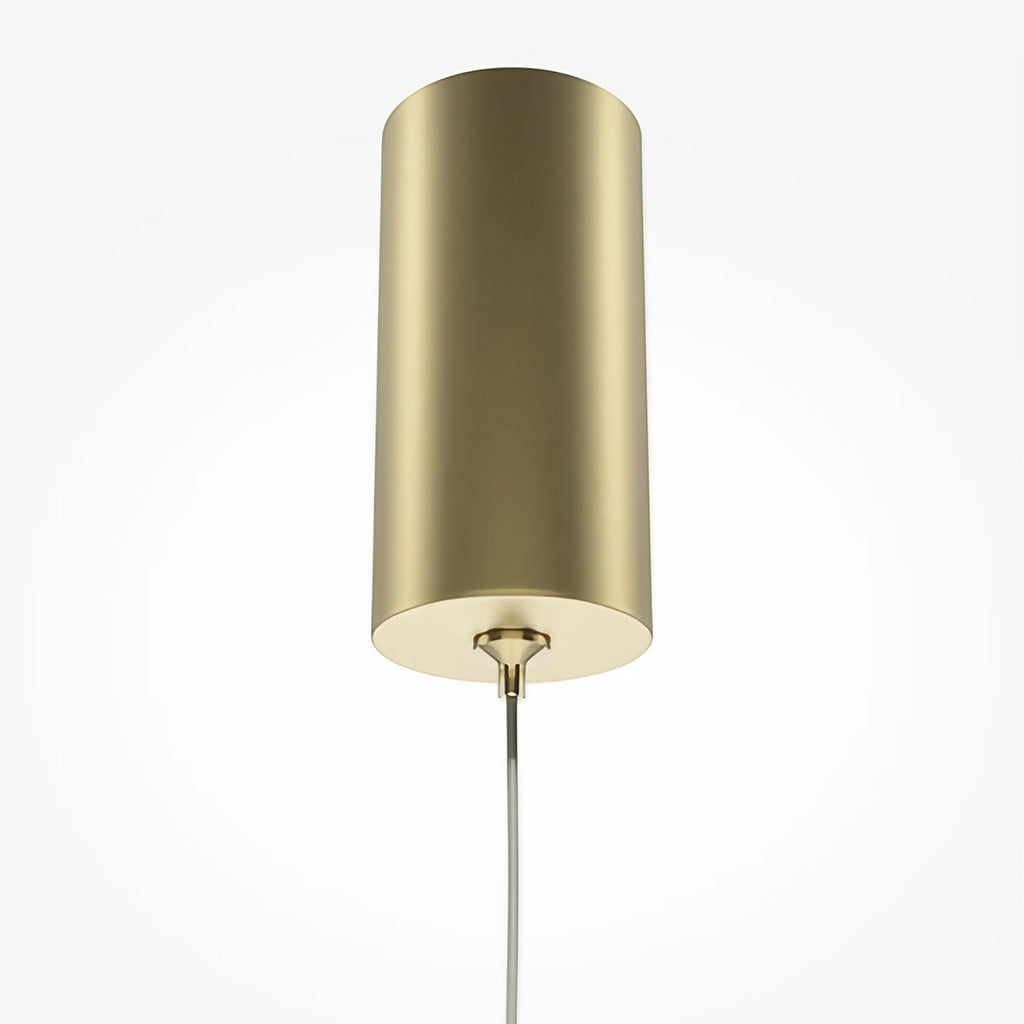 Suspension LED tube en aluminium de 3 cm, 40 ou 80 cm