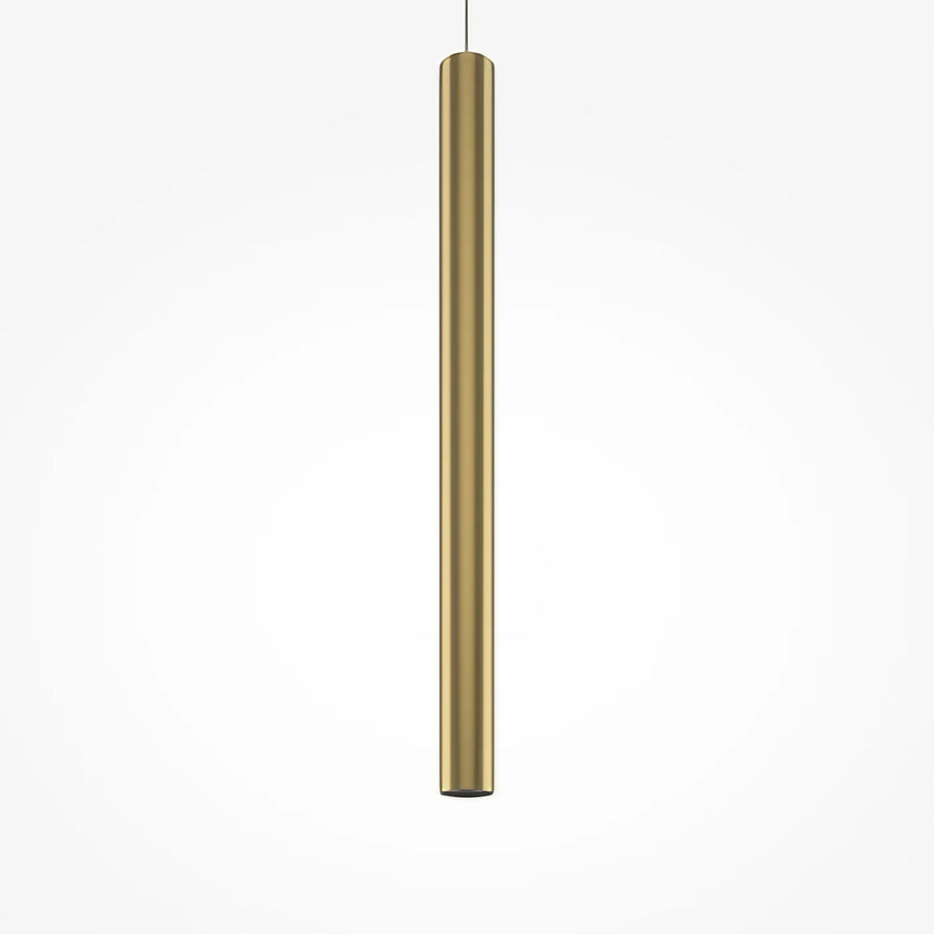 Suspension LED tube en aluminium de 3 cm, 40 ou 80 cm