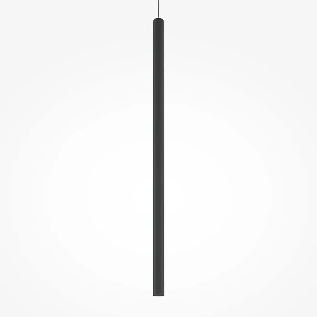 Suspension LED tube en aluminium de 3 cm, 40 ou 80 cm