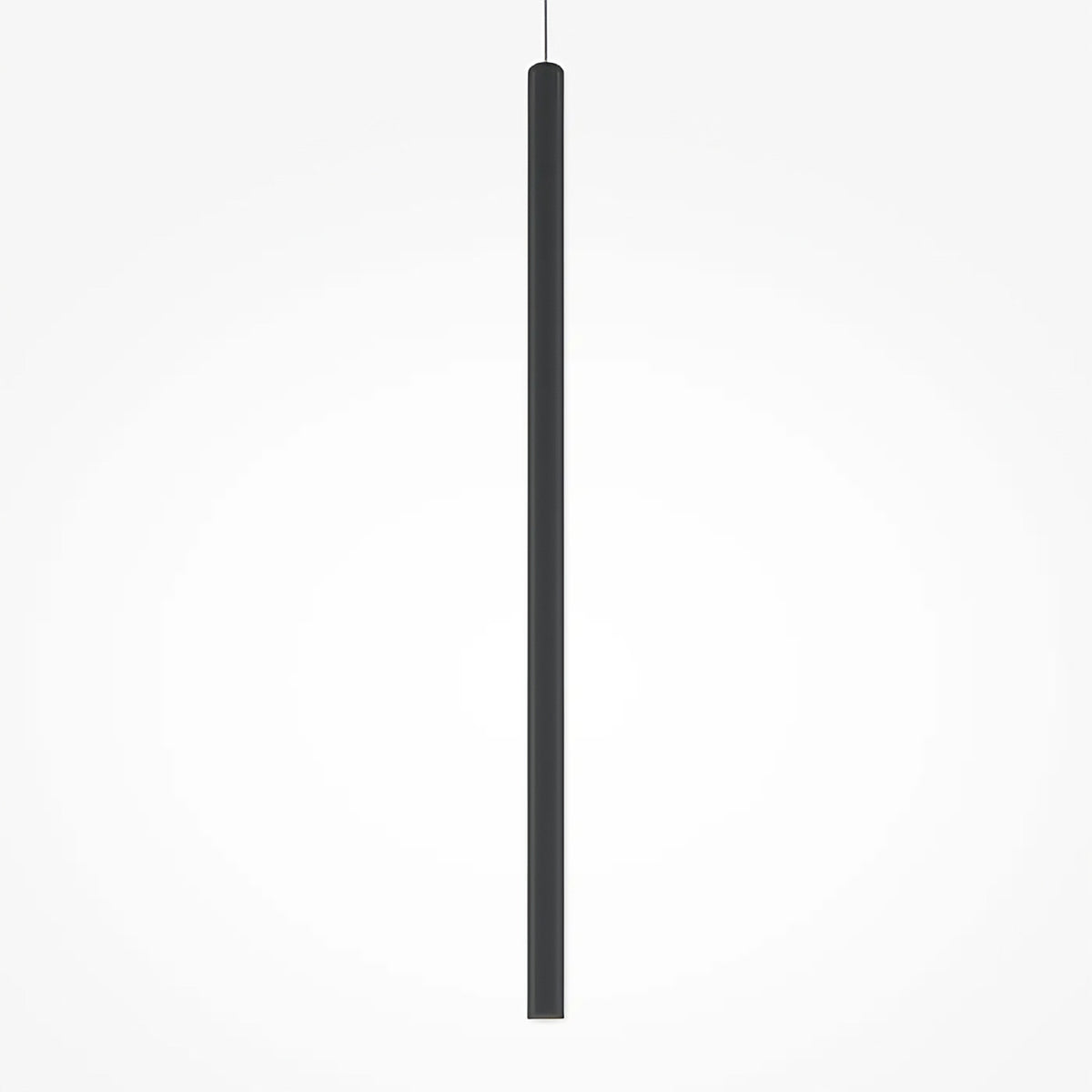 Suspension LED tube en aluminium de 3 cm, 40 ou 80 cm