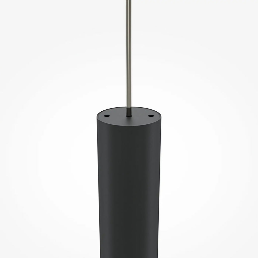 Suspension LED tube en aluminium de 3 cm, 40 ou 80 cm