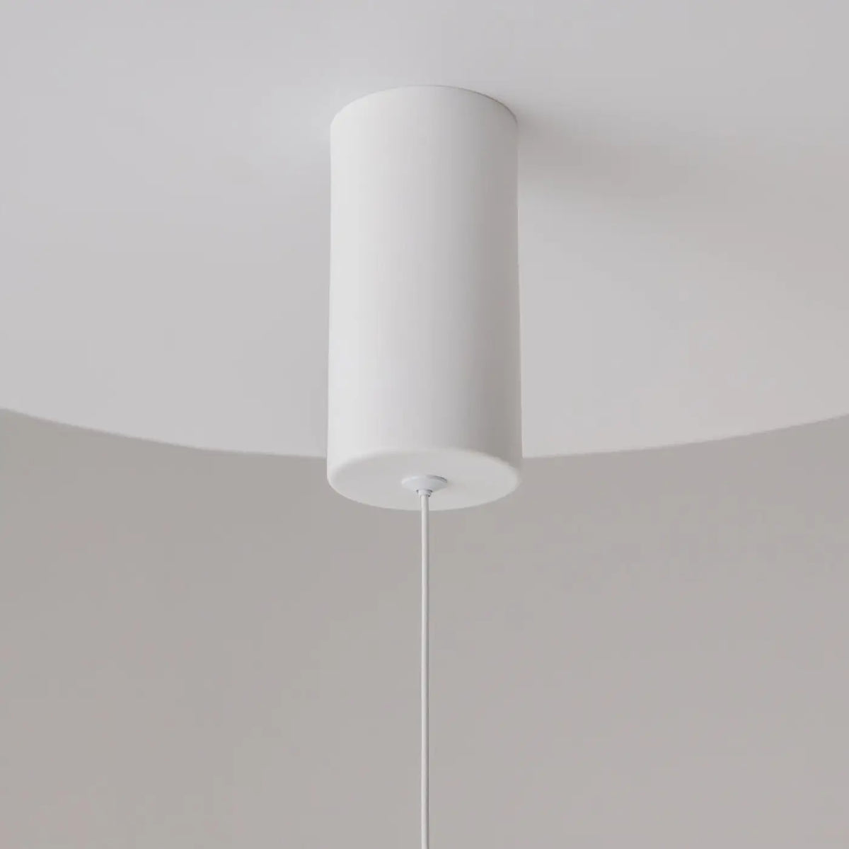 Suspension LED tube lumineux en acier, 45 ou 90 cm, blanc chaud