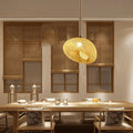 Grande suspension en rotin tressé XXL, tailles S, M ou L